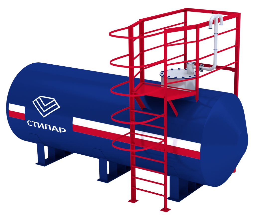 Горизонтальный резервуар РГСН для сточных вод 100 м³ от завода-производителя